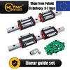 HLTNC Guida Lineare HLTNC 2 pz HGR20 + 4 pz HGH20CA / HGW20CC Blocco Lineare 200-1500mm Kit Binario Lineare per Router CNC