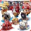 Bandai One Piece Model Kit Grande Nave Red Force Thousand Sunny ARK Maxim Queen Mama Marshall Raratie Action Figure Anime Figure