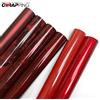 cwrapping Adesivi per auto Pellicola avvolgente in vinile rosso lucido Pellicola autoadesiva decorativa in vinile impermeabile Nti Scratch Pellicola per auto Adesivi per moto