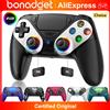 bonacell Controller per PS5/PlayStation 5/PC, Gamepad Wireless BT con Luce RGB, Turbo/Trigger Marco Hall, Joystick da Gioco