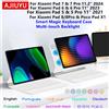AJIUYU Magic Keyboard per Xiaomi Pad 7, Pad 5, 6, 7, 8, Custodia per Xiaomi Mi Pad 5, 6, 7, 8 Pro 11, 11.2 pollici, POCO Pad X1, Smart Cover Magnetica a Libro