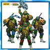 JOY TOY [DISPONIBILE][Disponibile in Asia] JOYTOY TMNT Action Figure 1/18 Michelangelo Donatello Leonardo Raphael Modellini Anime Giocattoli