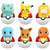 FUNISM Action Figure Anime Pokémon Charmander Squirtle Pikachu Bulbasaur Mini Statuetta Originale Genuina Modello Ornamentale Giocattolo Regalo