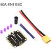 Mitoot UAngel 4IN1 45A 60A ESC BLHELI_S Supporto motore brushless 3-6S Supporto DShot300 600 Multishot Oneshot PWM FPV F4 Controllo di volo