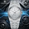 PAGANI DESIGN Orologio da Uomo al Quarzo PAGANI DESIGN V2 Versione 37mm VJ21 Zaffiro Acciaio Inossidabile Impermeabile 10bar Sottile 7mm Luminoso C3 Reloj Hombre