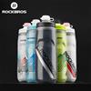 ROCKBROS Bottiglia d'acqua da ciclismo da 620 ml Bottiglia termica in silicone isolata per acqua fredda Sport all'aria aperta Bottiglia da bicicletta per bici da strada MTB