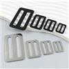 Meetee 2/5/10 Pz 20-50mm Borsa Cinghia Fibbie In Acciaio Inox Tessitura Tri-Glide Slider Loop Zaino Regolare Moschettone Pinze Chiusura di Fissaggio