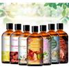 PHATOIL 1PCS 100ml Olio profumato per diffusore Aromaterapia Frutta Carnevale Cocco e vaniglia Mandorle Vaniglia Fragola Oli aromatici
