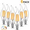 Grensk Lampadina a led vintage C35 E14 220V 4W 6W Lampadina a candela E12 110V Dimmerabile Retro Sostituibile Lampadario Lampada a filamento Luci notturne