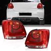 MAGIC COLORM Fanali posteriori Per Volkswagen VW Polo 6R 2009 2010 2011 2012 2013 2014 Freno Posteriore Luci di Coda Montaggio Senza Lampadine Accessori Auto 12V