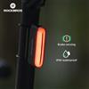 ROCKBROS Luce posteriore per bicicletta Fanale posteriore per bici magnetico IPX6 Impermeabile 7 modalità di illuminazione Sensore freno intelligente Luce posteriore Accessorio per bici