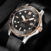 LIGE Orologi al quarzo da uomo Orologio da uomo d'affari di moda Orologio militare sportivo in silicone impermeabile con data Cronografo Relogio Masculino