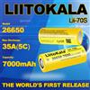 liitokala 1-20 pz LiitoKala Più Alta Capacità 26650 7000 mah 21A/35A batteria al litio 3.6 V 26650 Batteria Ricaricabile per Batteria