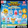 Bandai Digimon Action Figures Modello Zaino Chiave Ciondolo Gabumon Piyomon Patamon Agumon Tentomon Gashapon Ufficiale Genuino