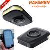 RAVEMEN FR300 ANT+ Luce anteriore per bici per Connettività Garmin Controllo intelligente Faro LED per bicicletta Accensione/spegnimento automatico USB ricaricabile