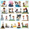 Bandai Originale Anime ONE PIECE WCF LOG STORIES WCF Rufy Nami Going Merry Sanji Zoro Usopp Chopper PVC Action Figure Modello Giocattolo