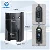 KOLANKY Supporto per scatola di controllo per caricabatterie per veicoli elettrici Supporto per spina di ricarica per veicoli elettrici Supporto per scatola da parete Installazione semplice