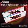 PUSKILL RGB DDR4 Memoria RAM 8GB 16GB 3600MHz 3200MHz DIMM Memoria da gioco desktop Ram