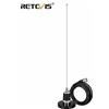 Retevis MR200 Antenna per auto Dual Band VHF/UHF 144/430 MHz con base di montaggio magnetica Connettore NMO SL16-J Cavo coassiale per RT95