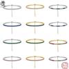 ORSA JEWELS Bracciale tennis scintillante Bracciale in argento sterling 925 con zirconi cubici multicolori Bracciale a catena da tennis da 1,5 mm 2 mm 3 mm