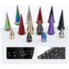 Meetee 5/10/20 Pz Meetee Metallo Punk Rivetti Screwback Cono Borchie Spikes per L'artigianato In Pelle Indumento Rivetto Borsa Decor Unghie Accessori FAI DA TE