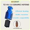 BEGRINT Aggiornamento TZ V6 2.0 Hotend Kit Testina di stampa ad alta velocità per Ender 3/ 3 PRO/VORON 2.4 Estrusore Hi-End J-head Prusa Ender 3 V2/CR10