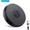 EMEET Altoparlante per Conferenze USB Cablato con 2 Microfoni 360° ° Microfono per riunioni con rilevamento vocale per Zoom/WebEx/Microsoft Teams