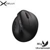Delux Mouse wireless ergonomico Delux M618 Air Mouse verticale Leggero ricaricabile silenzioso Clic DPI regolabile per piccole mani medie