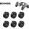 BEVINSEE Boccole Solide per Staffa Leva Cambio per Audi A3 S3 TT, VW 02A 02J 02M 02Q, Golf MK5 MK6, Passat B6 B7, Seat Leon