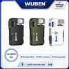 WUBEN Torcia EDC Ricaricabile WUBEN G5, 400 Lumen con Doppia Fonte di Luce e Luce RGB, Torcia Tascabile Portatile