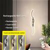 DARHYN Lampada da parete ricaricabile a LED Nuovo cablaggio telecomando gratuito 60/80 cm per soggiorno camera da letto corridoio luci per interni dell'hotel