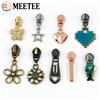 Meetee 10-30 Pezzi 5 # Cursore per Cerniere in Nylon, Testa di Ricambio per Cerniere, Kit Riparazione Cerniere per Borse, Vestiti, Borsette, Accessori per Cucito Fai da Te