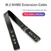 T.F.SKYWINDINTL Cavo di estensione e scheda riser NGFF M.2 M-KEY NVME PCIE PCI-Express 4/3.0 X4 M Key Extender per SSD M.2 2230 2242 2260 2280