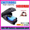 Aleaivy Batteria 36V 48V 12Ah per espansione multipla parallela XiaoMi M365/PRO/PRO2/1S/Mi3 Aggiornamento batteria aggiuntiva ESSENZIALE + Borsa batteria