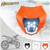 PowerMotor Per KTM Moto Faro A LED 2014-2016 XC SX XCW EXC 125-500 Accessori Enduro Motocross Faro di Montaggio Maschera Carena