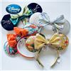 Disney Fascia per capelli originale Disney Mickey Ears Shanghai Disneyland Minnie Fascia per capelli in pelle Fascia per capelli con fiocco in paillettes Accessori per capelli da festa