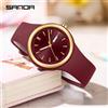 SANDA 2025 Moda SANDA Top Brand 6213 Studente femminile Casual Semplice Doppio calendario da donna Elegante studentessa Orologi da polso al quarzo