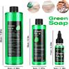 JUN.M Sapone verde per tatuaggi e sapone blu: detergente super concentrato per tatuaggi e piercing per studi di tatuaggi, tatuatori e principianti