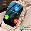 ChiBear Nuovo Smartwatch 2025 per Donne, Monitoraggio della Frequenza Cardiaca, Assistente Vocale, Chiamate BT, Impermeabile IP68, Orologio Sportivo Intelligente per Uomini