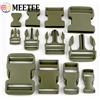 Meetee 20/25/37/50mm Fibbie Clousre a rilascio in plastica per zaino Collare per cani Chiusura per cintura Fettuccia in nylon Moschettoni Accessori per cucire fai da te