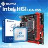 SOYO Kit scheda madre da gioco SOYO H61 con CPU Intel LGA1155 i5 2500 Memoria DDR3 Componenti per computer desktop M.2 SATA