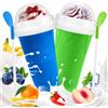 Untior Slushie Cup Tazze Magic Slushy Maker fai-da-te Tazza portatile per succhi di latte e gelato Crea doppia strato di silice con coperchio di cannuccia