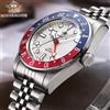 ADDIESDIVE Orologio da uomo 200M Impermeabile GMT Orologio Relogios Masculino Bubble Specchio di Vetro BGW9 Orologi al quarzo super luminosi