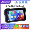 jansite 5/6.86/7/8.1 pollici Cruscotto Moto Moto Carplay Android Auto Navigazione GPS Accessori Moto Schermo di visualizzazione IPX7