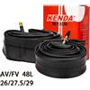 KENDA Camere d'aria per biciclette 26/27.5 /29 pollici 1.5-1.75/1.95-2.125 /2.1-2.35 Pneumatici delle ruote 48mm Valvola francese Valvole Schrader Presta