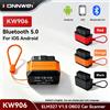 KONNWEI KW906 ELM327 V1.5 Scanner Diagnostico Auto OBD2 Bluetooth 5.0 Strumento Diagnostico OBDII per Android/iOS Lettore di Codici Errore
