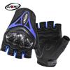 SUOMY Mezze dita Estate Donna Uomo Guanti da moto Protezione senza dita Biker Motocross Equitazione Ciclismo Guanti da motociclista