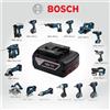 Bosch Batteria agli Ioni di Litio Bosch 18V 6.0 Ah, Originale per Sistema Professional 18V, Utensile Cordless BAT609 BAT618 GBA18V80