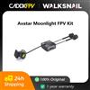 CADDXFPV CADDX Walksnail Moonlight Kit 4k/60FPS FOV 160 ° Telecamera HD Startlight, supporto giroscopico, EIS integrati, doppie antenne, per drone FPV