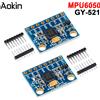 AOKIN 1/5/10pcs GY521 GY-521 MPU6050 IIC I2C Interfaccia 3 Assi Giroscopio Analogico Sensore Accelerometro Modulo Compatibile per Arduino